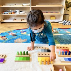 Alameda Montessori Children's House - Learning about colors