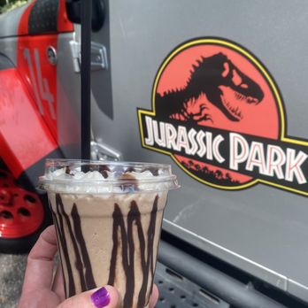 Aversboro Coffee - Chocolate & Salted Caramel Frappe with drizzle and whip!! - Coffee & Tea Near Me - Garner, North Carolina