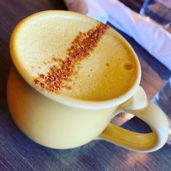 Snooze, an A.M. Eatery - Turmeric latte (seasonal) - Breakfast & Brunch Near Me - Tucson, Arizona Snooze, an A.M. Eatery - Turmeric latte (seasonal) - Breakfast & Brunch Near Me - Tucson, Arizona