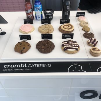 Crumbl - Raleigh - Cookie display for cookies of the week I think sugar and chocolate chip are always made weekly but the cookies rotate every week. - Bakeries Near Me - Raleigh, North Carolina Crumbl - Raleigh - Cookie display for cookies of the week I think sugar and chocolate chip are always made weekly but the cookies rotate every week. - Bakeries Near Me - Raleigh, North Carolina