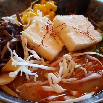 Tenka Ramen - Vegetable ramen ($11+$1.50 for extra mushroom). Remarkably hearty and spicy. Not amazing, but above average. - Ramen Near Me - Minneapolis, Minnesota Tenka Ramen - Vegetable ramen ($11+$1.50 for extra mushroom). Remarkably hearty and spicy. Not amazing, but above average. - Ramen Near Me - Minneapolis, Minnesota