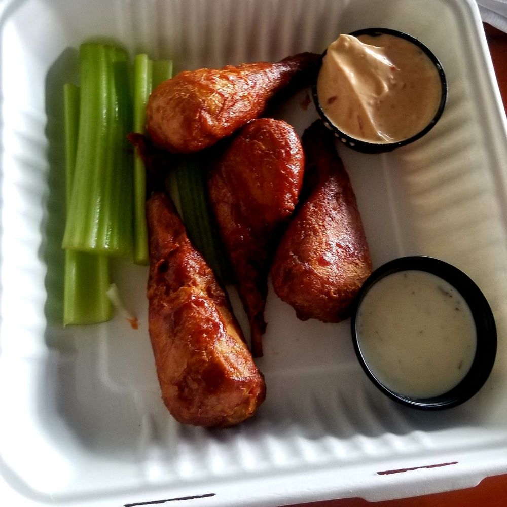 Rocket to Venus - Amazing sweet and spicy vegetarian wings! As a vegetarian, these were perfect. So nice, I got it twice! - New American Near Me - Baltimore, Maryland Rocket to Venus - Amazing sweet and spicy vegetarian wings! As a vegetarian, these were perfect. So nice, I got it twice! - New American Near Me - Baltimore, Maryland