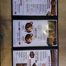 Chuck’s Roadhouse Bar & Grill - Menu