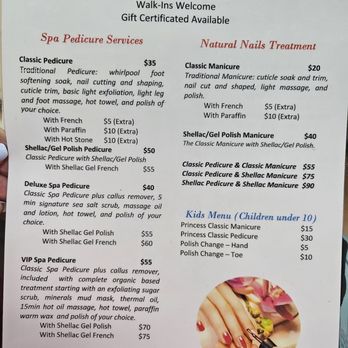 Pro Nails - Price list as of 2-14-26 - Nail Salons Near Me - Casper, Wyoming Pro Nails - Price list as of 2-14-26 - Nail Salons Near Me - Casper, Wyoming