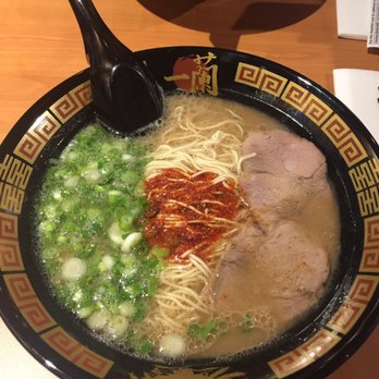 ICHIRAN - Brooklyn - Firm noodles with strong dashi and a 3 on the richness scale. - Ramen Near Me - Brooklyn, New York