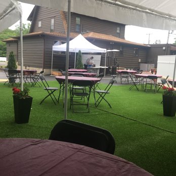 The Smithy - Patio dining. - Seafood Near Me - Monroe, Connecticut