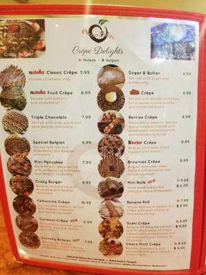 Menu photo 5 Choco Fruit Anaheim, CA