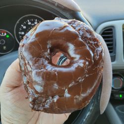 Mark's DO-Nut Shop - Chocolate covered donut