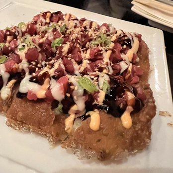 Yumi - tuna pizza - Sushi Bars Near Me - Sea Bright, New Jersey Yumi - tuna pizza - Sushi Bars Near Me - Sea Bright, New Jersey