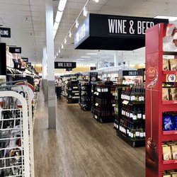 Winn-Dixie - Beer and Wine section is filled with many options.