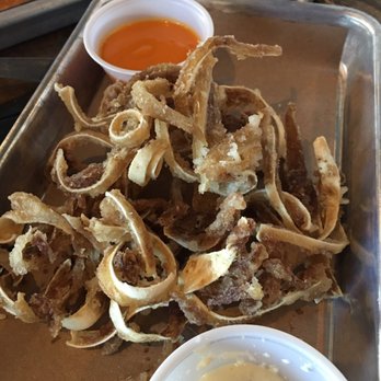 Old City Barbeque - Fried pig ears were unique - Barbeque Near Me - Williamsburg, Virginia Old City Barbeque - Fried pig ears were unique - Barbeque Near Me - Williamsburg, Virginia