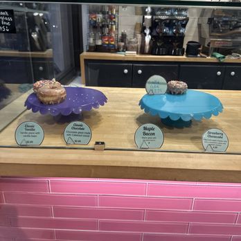 FunkyTown Donuts & Drafts - The early morning options - come a little later in the morning when they have a full selection of options - Donuts Near Me - Fort Worth, Texas