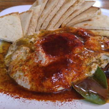 Cafe Des Amis - Pita and hummus appetizer. - Mediterranean Near Me - Paia, Hawaii Cafe Des Amis - Pita and hummus appetizer. - Mediterranean Near Me - Paia, Hawaii
