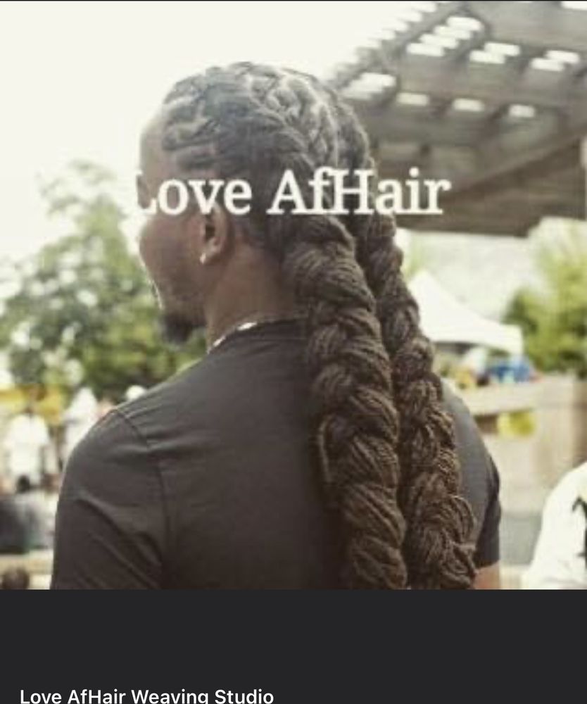 Love AfHair Salon & Boutique Logo