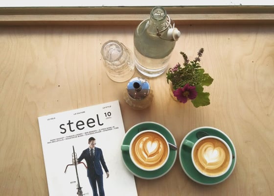 Steel cyclewear & coffee shop by null