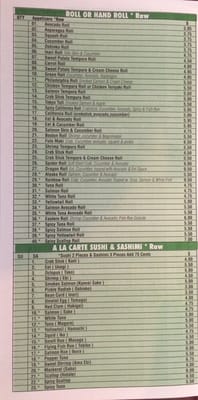 Menu photo 4 Sushi House Morrisville, PA Menu photo 4 Sushi House Morrisville, PA
