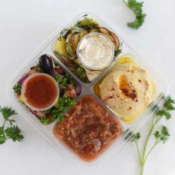 Rappit Up! - a meal in a plastic container - Vegan Near Me - Fresno, California