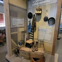 Lumpkin Court House Historical Marker - Century of Gold Mining