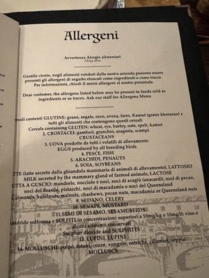 Menu photo 2 Dante e Beatrice Florence, FI