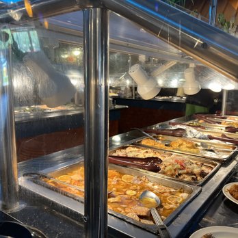 Flaming Buffet - a buffet with a variety of food items - Seafood Near Me - Chino, California
