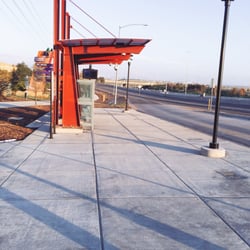 RTD- US 36 & Flatiron Station - Plenty of room to stand (or sit). The new structures are fun to look at!