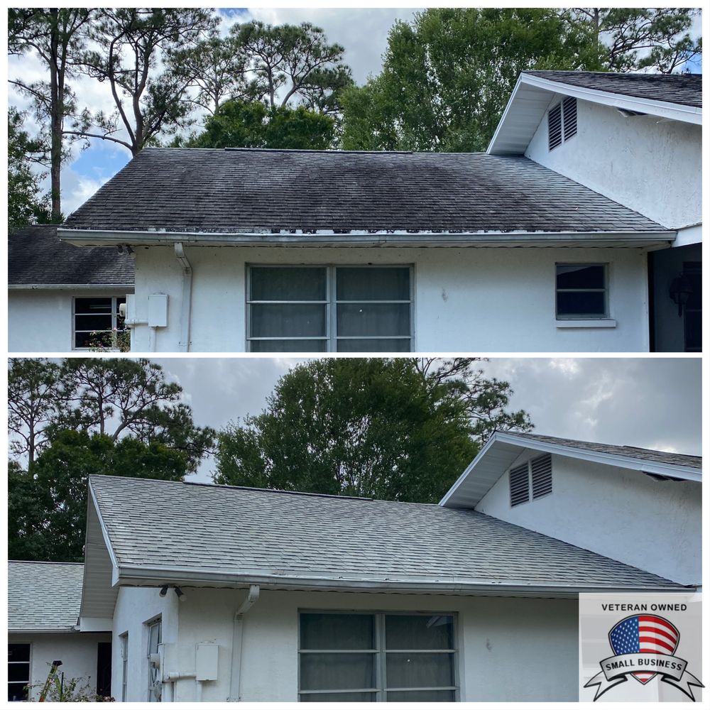 Slide of Veterans Pressure & Soft Washing