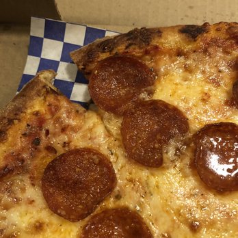 Savage Pizza - This gap is clearly a sign the slice was placed in with the others! - Pizza Near Me - Atlanta, Georgia Savage Pizza - This gap is clearly a sign the slice was placed in with the others! - Pizza Near Me - Atlanta, Georgia