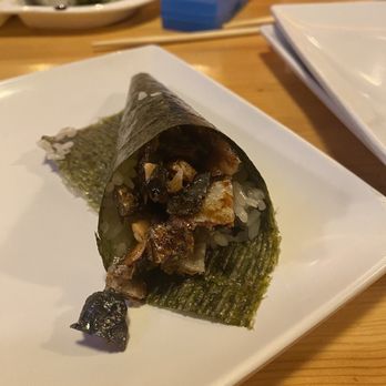 Pisces Sushi - Salmon Skin Hand Roll - Sushi Bars Near Me - Reno, Nevada