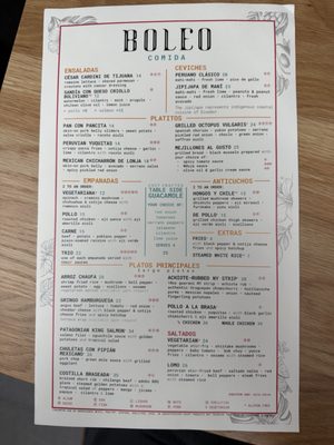 Menu photo 1 Boleo Chicago, IL Menu photo 1 Boleo Chicago, IL