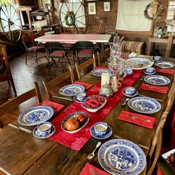 Newell Pioneer Village - Decorated for the holidays