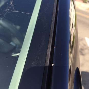 Star Auto Glass - Rubber sticking out. The rubber isn't fully intact between the grooves causing a water leak. - Auto Glass Services Near Me - Hayward, California Star Auto Glass - Rubber sticking out. The rubber isn't fully intact between the grooves causing a water leak. - Auto Glass Services Near Me - Hayward, California