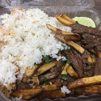 Mr Pollo - Lomo saltado yumm (no onions or tomatoe on mine) - Peruvian Near Me - West Covina, California Mr Pollo - Lomo saltado yumm (no onions or tomatoe on mine) - Peruvian Near Me - West Covina, California