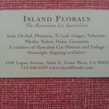 Island Florals - business information. - Florists Near Me - Costa Mesa, California Island Florals - business information. - Florists Near Me - Costa Mesa, California