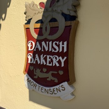 Mortensen's Danish Bakery - Sign - Bakeries Near Me - Solvang, California
