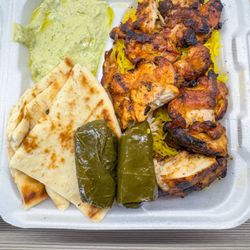 Peño Mediterranean Grill - Chicken Kabob Platter