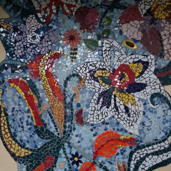 Tropical Park - Mosaic art outside the bathrooms - Parks Near Me - Miami, Florida