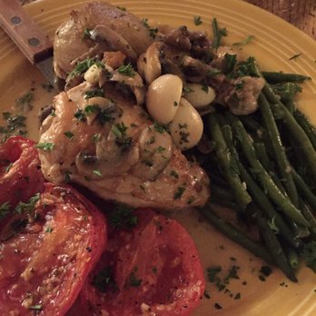 La Note - Chicken with mushrooms - French Near Me - Berkeley, California La Note - Chicken with mushrooms - French Near Me - Berkeley, California