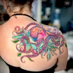 The Collective | Tattoo and Gallery - Octopus tattoo
