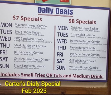 Menu photo 4 Carter's Burger Bryan, TX Menu photo 4 Carter's Burger Bryan, TX