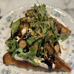 Toad in the Hole - Lemon Ricotta toast with goodies