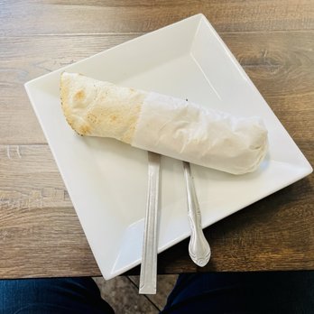 Lazeez Fresh Mediterranean Grill - a burrito on a plate - Mediterranean Near Me - Allentown, Pennsylvania