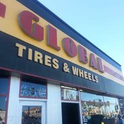 Global Tires & Wheels - The Logo From Newport Blvd.