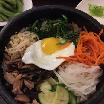 Edo II - Gobdol Bibimbab with beef. And yes that is a fried egg on there. Heaven! - Japanese Near Me - Danbury, Connecticut