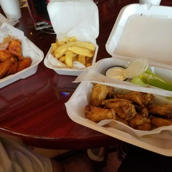 Three Dollar Cafe - 10pc wings $9.99 fries extra. Fries was enough to share - Chicken Wings Near Me - Marietta, Georgia Three Dollar Cafe - 10pc wings $9.99 fries extra. Fries was enough to share - Chicken Wings Near Me - Marietta, Georgia