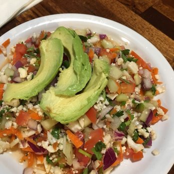 Freshería - Cauliflower Ceviche Tostada. - Salad Near Me - San Diego, California