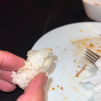 Sweet Rice - Blond Asian hair in my sticky rice - Laotian Near Me - Auburn, Washington