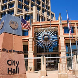 Front of City Hall