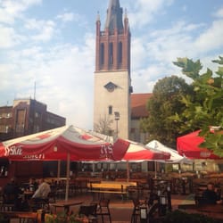 Rynek w Bytomiu - Beer gardens on the plaza