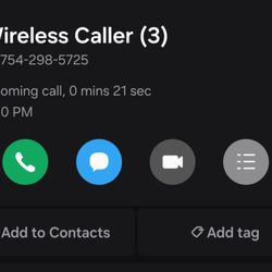 Fort Lauderdale Police Department - This # keeps harassing me and
