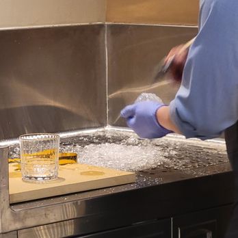 Bar Ginza - Ice making by hand - Cocktail Bars Near Me - Las Vegas, Nevada